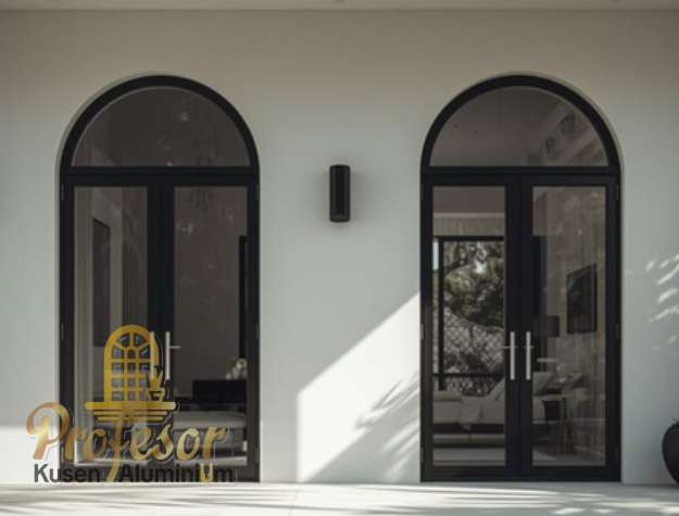 Pintu aluminium lengkung Jakarta Kedap Suara Promo