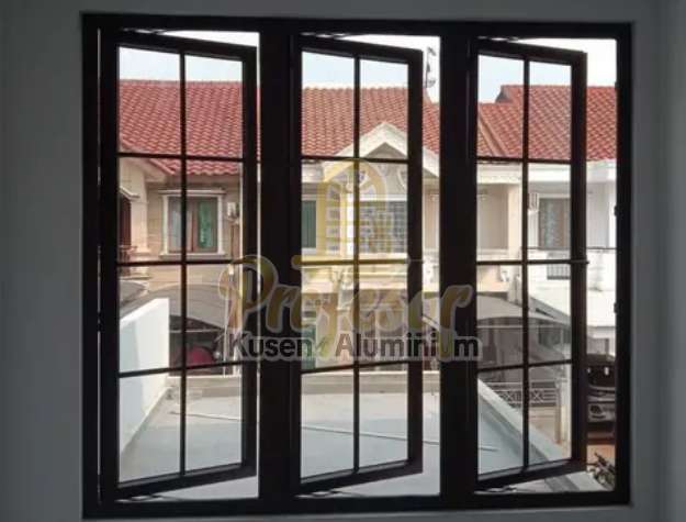 Jendela aluminium custom Bekasi YKK asli untuk proyek Jendela aluminium custom Bekasi YKK asli untuk proyek