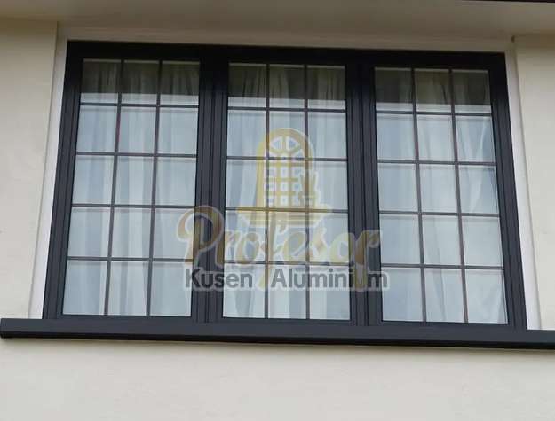 Jendela aluminium custom Bekasi YKK asli untuk proyek